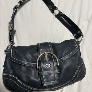 2006 Coach Black Leather Soho